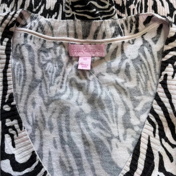 Lilly Pulitzer | Eleni Animal Print Top - Picture 6 of 8